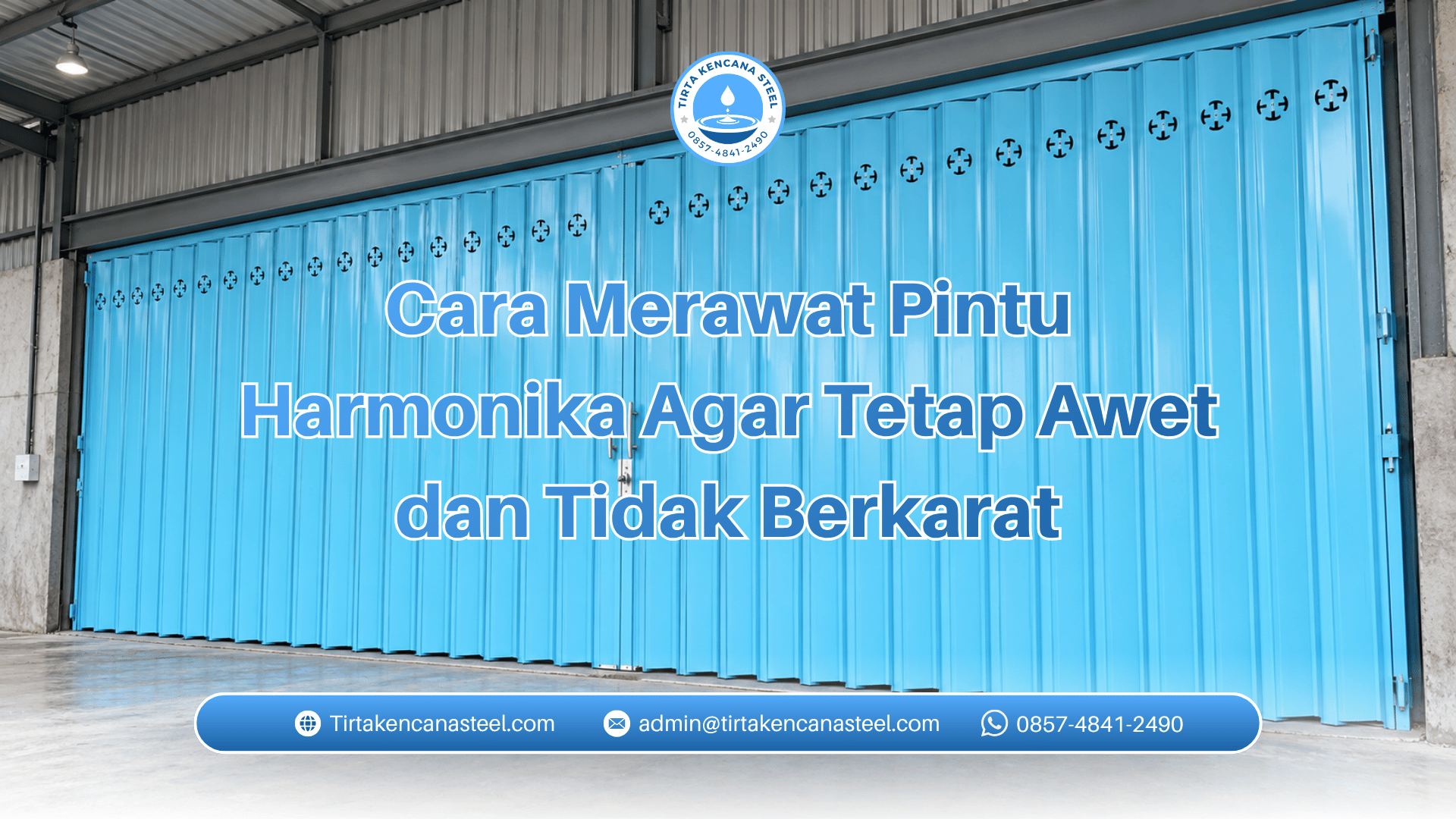 Cara Merawat Pintu Harmonika Agar Tetap Awet dan Tidak Berkarat