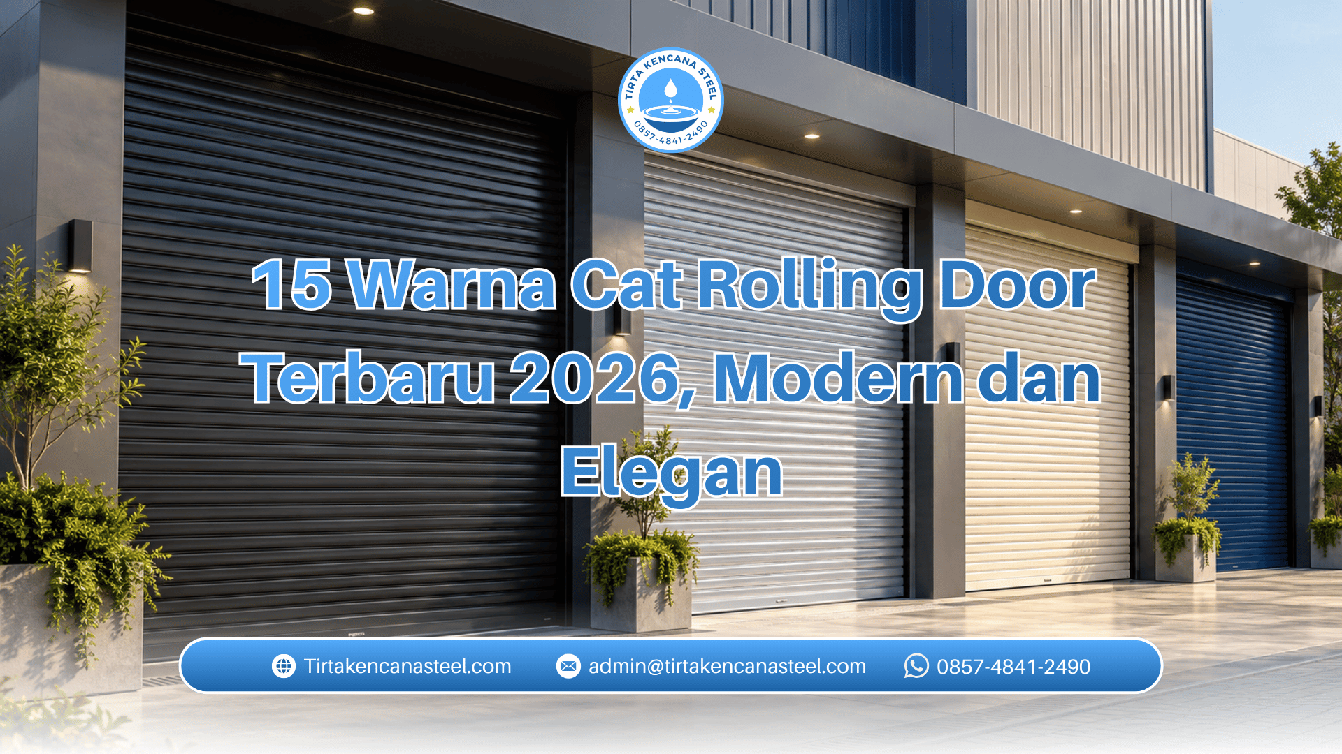 15 Warna Cat Rolling Door Terbaru 2026, Modern dan Elegan
