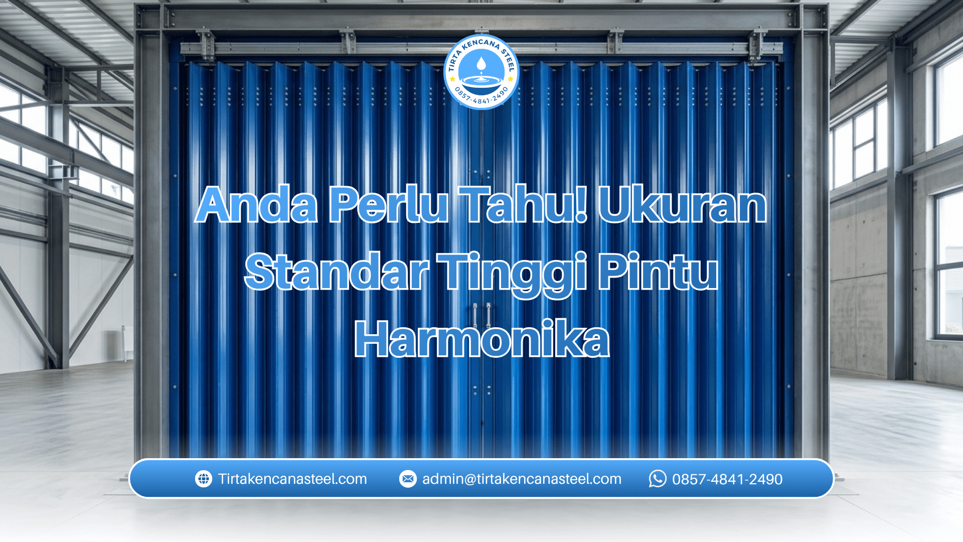 Anda Perlu Tahu! Ukuran Standar Tinggi Pintu Harmonika