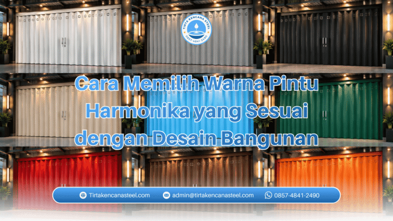 Cara Memilih Warna Pintu Harmonika yang Sesuai dengan Desain Bangunan