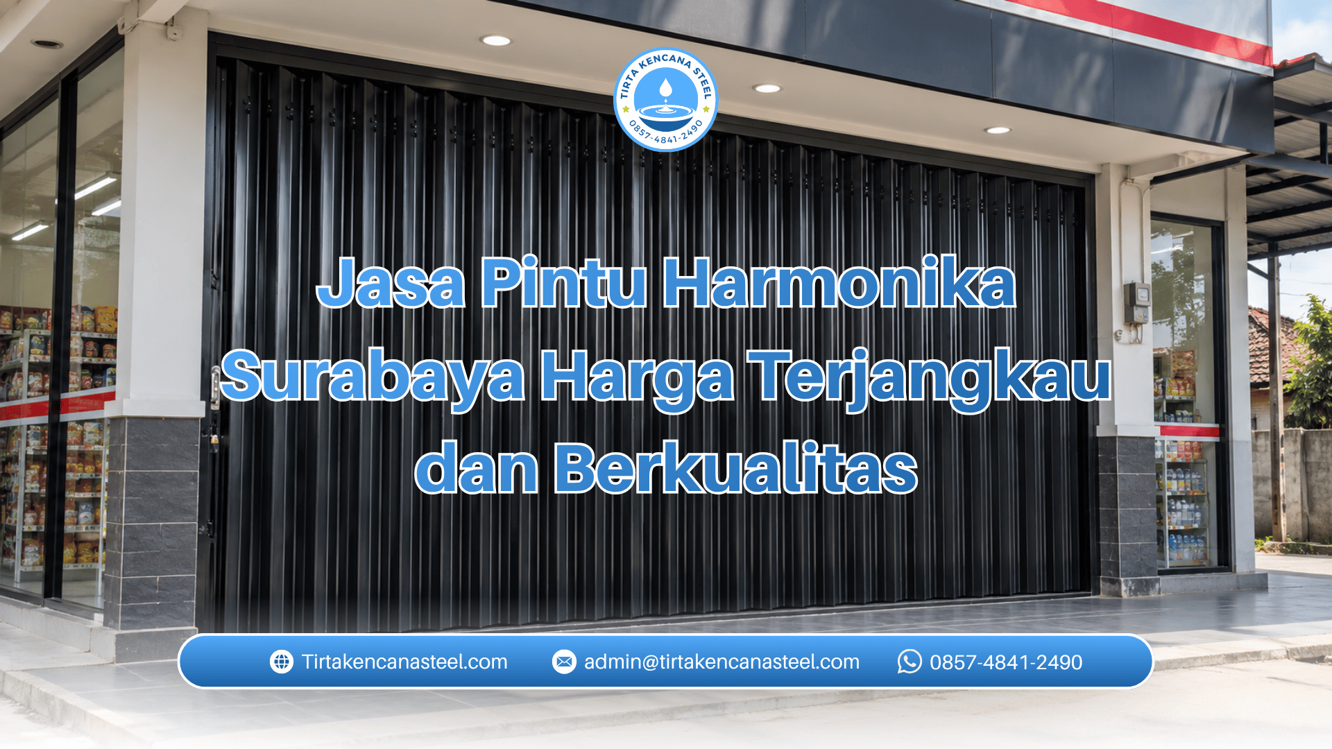 Jasa Pintu Harmonika Surabaya Harga Terjangkau dan Berkualitas